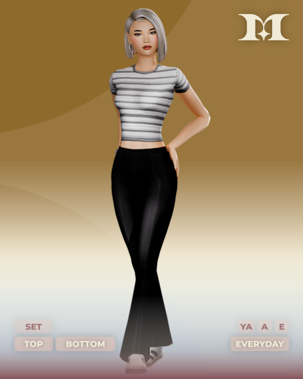 Maxis Match Groovy Set by simsfinds - The Sims 4 Custom Content