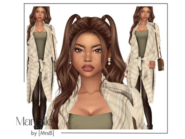 Alpha Marielle by MrsBarbiex3 - The Sims 4 Custom Content