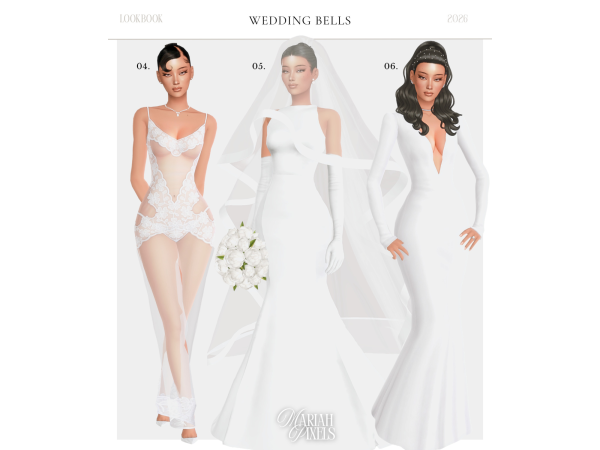 Mix Wedding Bells by mariahpixels - The Sims 4 Custom Content