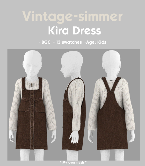 Alpha Kira Kids simmer by simsfinds - The Sims 4 Custom Content