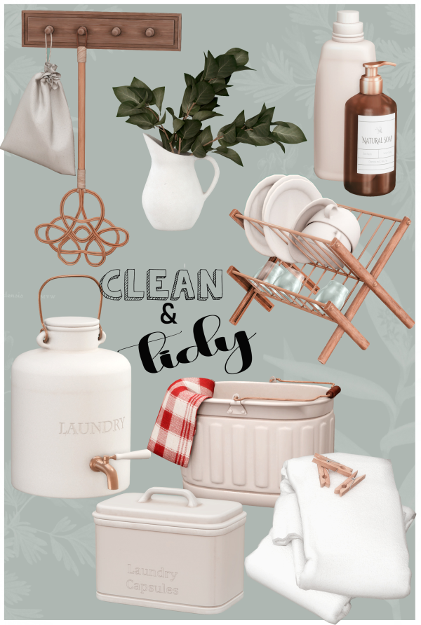 Alpha Clean tidy by simsfinds - The Sims 4 Custom Content