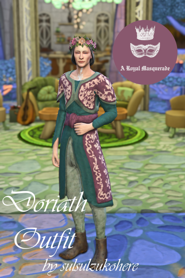 Maxis Match Doriath Outfit by simsfinds - The Sims 4 Custom Content