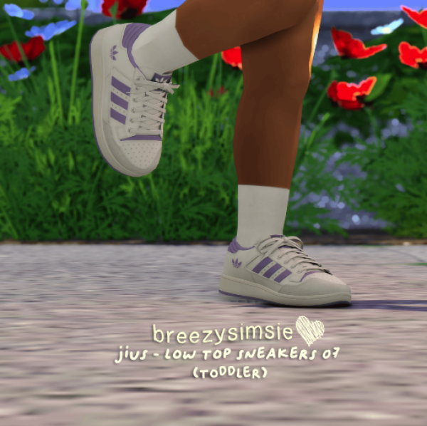 Maxis Match Jius Low Top Sneakers 07 by simsfinds - The Sims 4 Custom Content