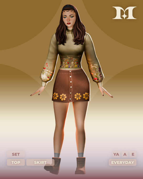 Maxis Match Meadow Set by simsfinds - The Sims 4 Custom Content