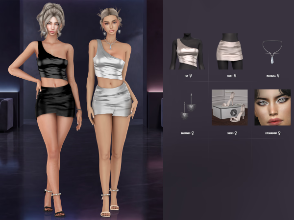 Alpha Mila Lookbook - The Sims 4 Custom Content