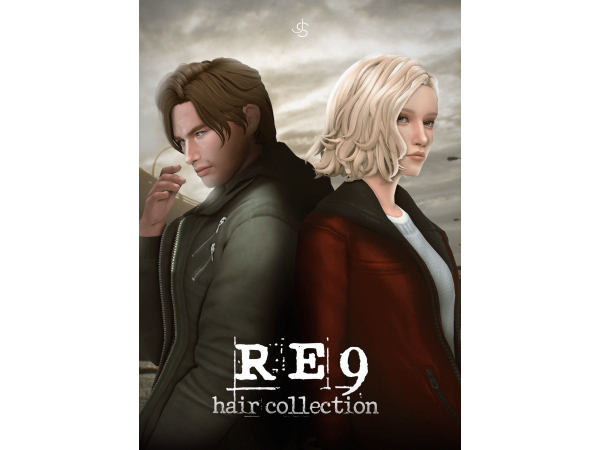 Maxis Match RE9 Hair Collection by johnnysims - The Sims 4 Custom Content