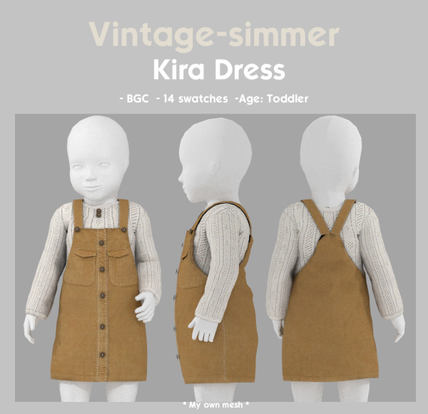 Alpha Kira Toddler simmer by simsfinds - The Sims 4 Custom Content