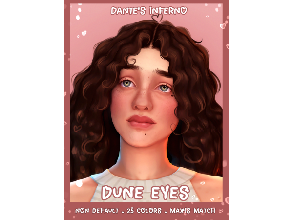Maxis Match Dune eyes by saltlakecuts - The Sims 4 Custom Content