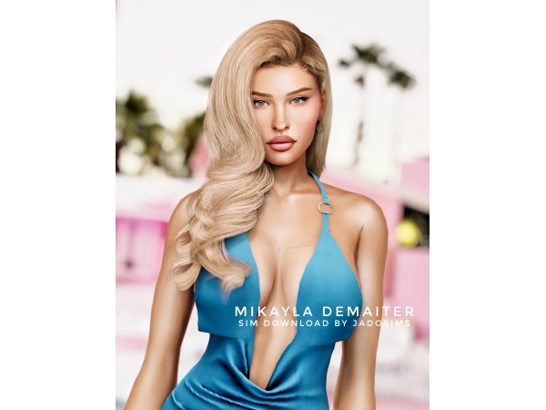 Alpha Mikayla Demaiter (Sim Download) - The Sims 4 Custom Content