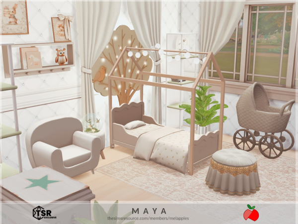 Mix Maya toddler by melanieapples - The Sims 4 Custom Content