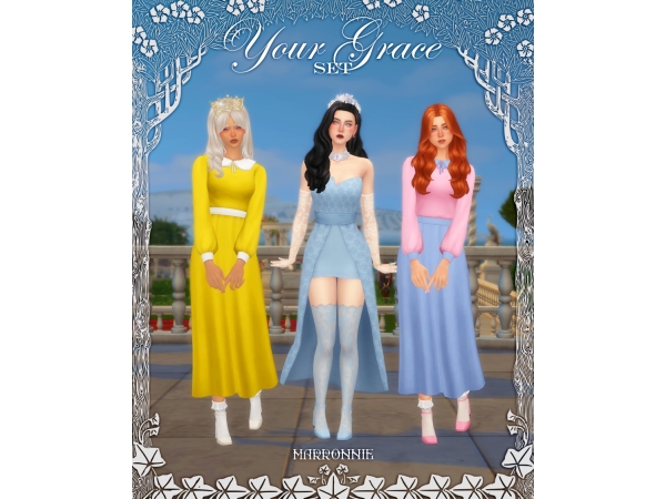 Maxis Match Your Grace Set - The Sims 4 Custom Content