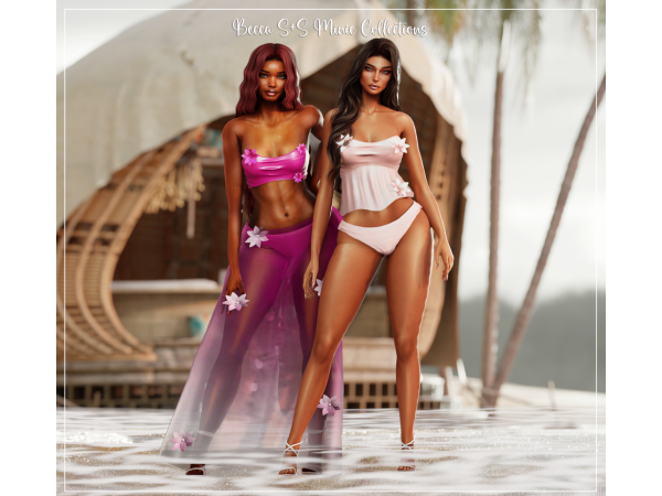 Alpha March Becca SS Mini Collections - The Sims 4 Custom Content