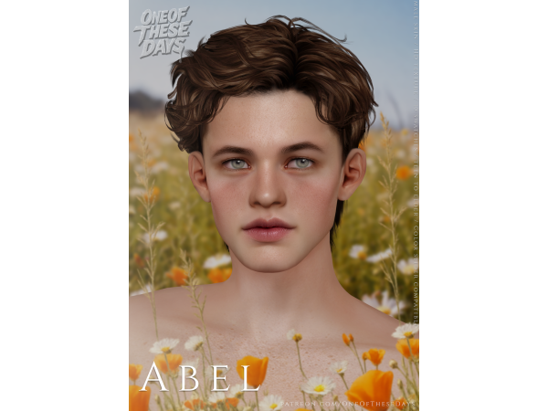 Alpha Abel SKIN SKINOVERLAY tray files - The Sims 4 Custom Content