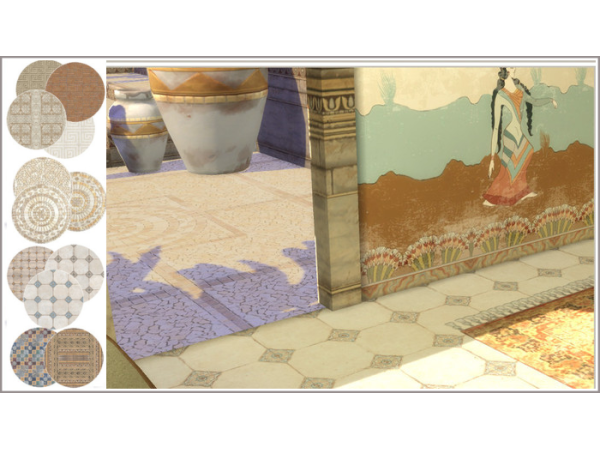 Alpha Minos Floors by philo - The Sims 4 Custom Content