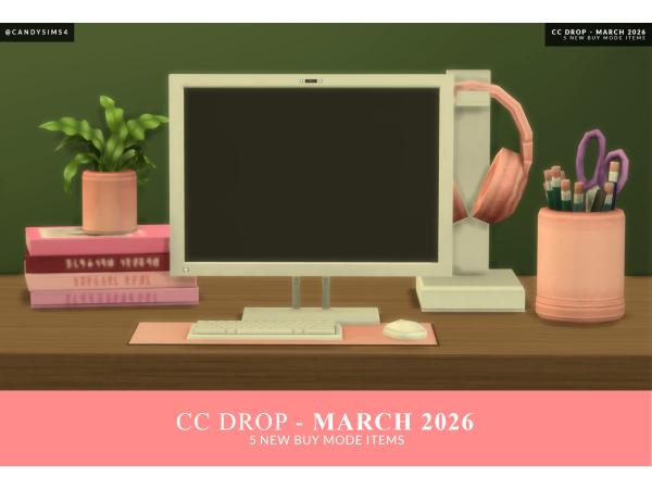 CC DROP - MARCH 2026 by candysims4