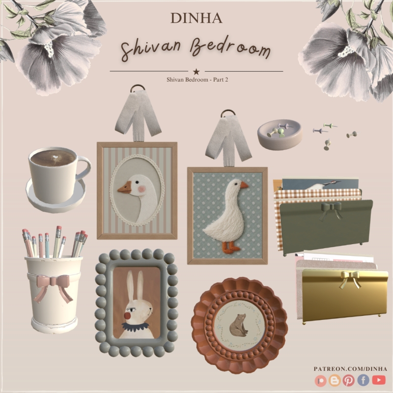 Alpha Shivan Bedroom Part 2 by dinhagamer - The Sims 4 Custom Content