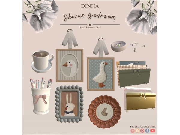 Alpha Shivan Bedroom Part 2 - The Sims 4 Custom Content