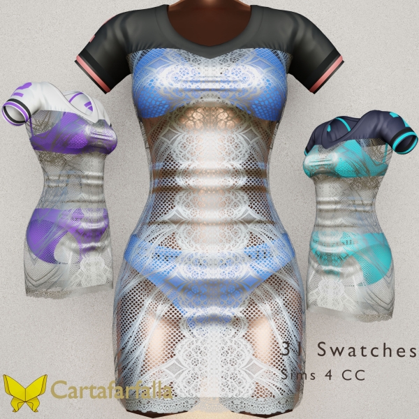 Alpha Cartafarfalla Velatrix by cartafarfalla - The Sims 4 Custom Content