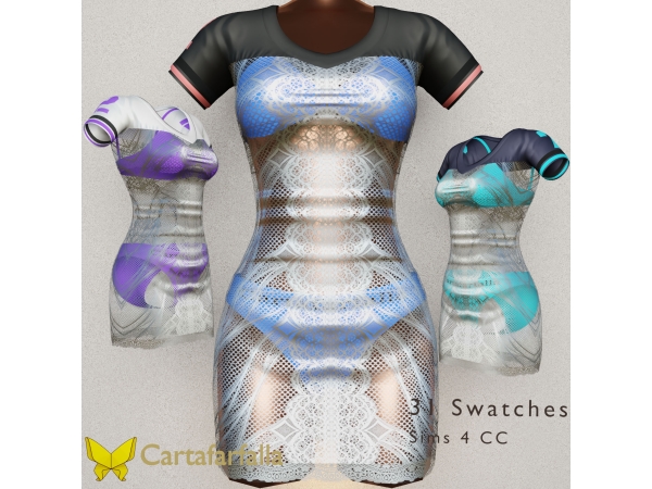 Alpha Cartafarfalla Velatrix - The Sims 4 Custom Content