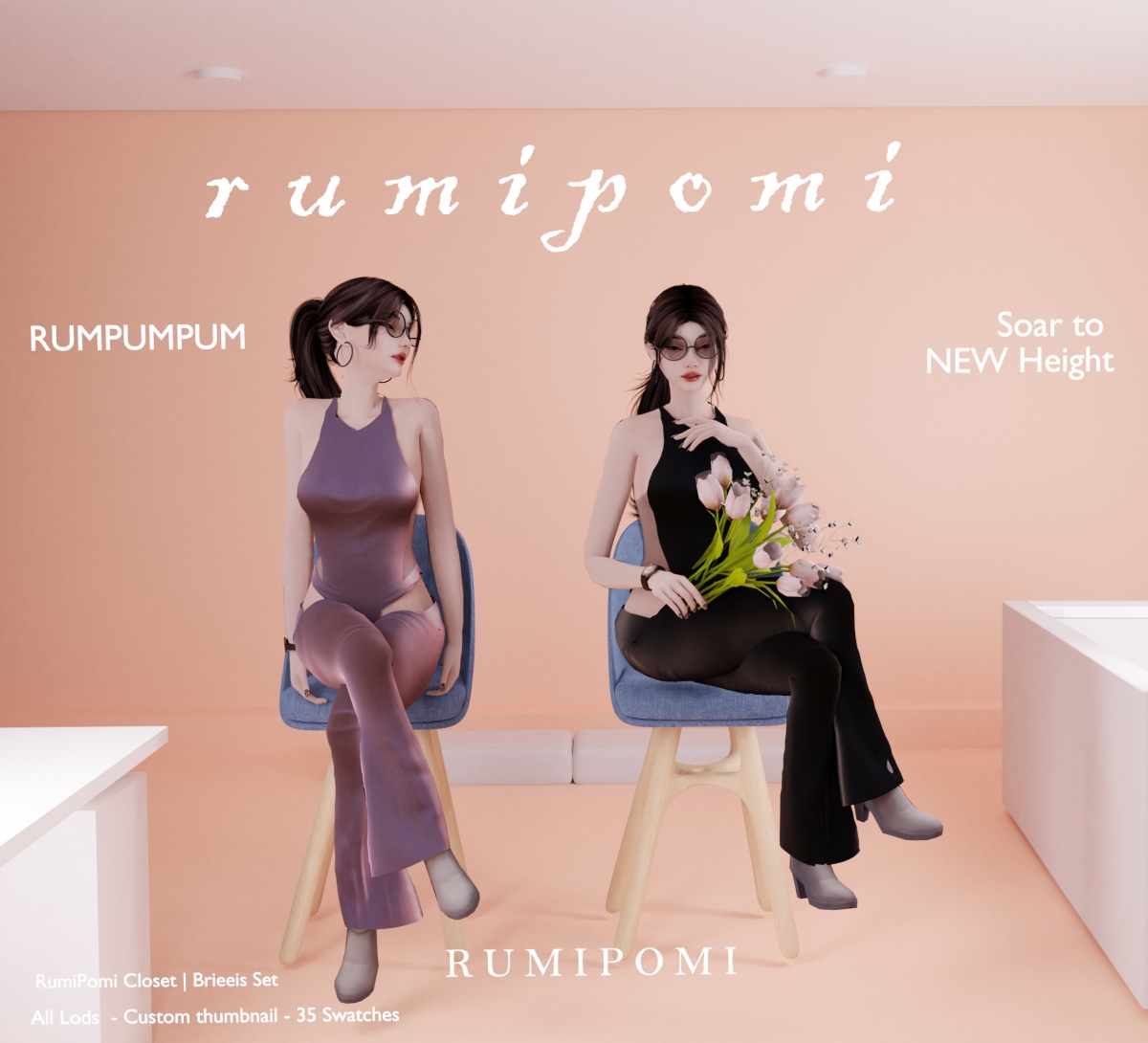 Alpha Rumpumpum_Briseies Set by rumi_pomi - The Sims 4 Custom Content