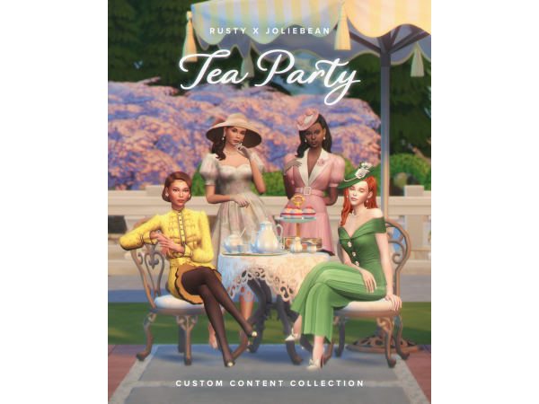 Maxis Match Tea Party Collection by Joliebean and Rusty - The Sims 4 Custom Content