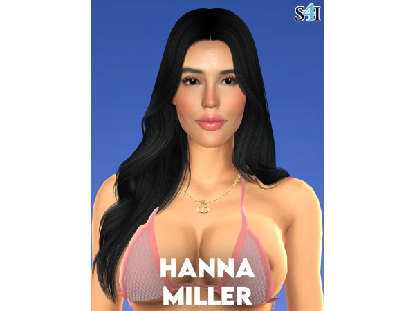 Alpha Sims 4 CAS Hannamiller - The Sims 4 Custom Content