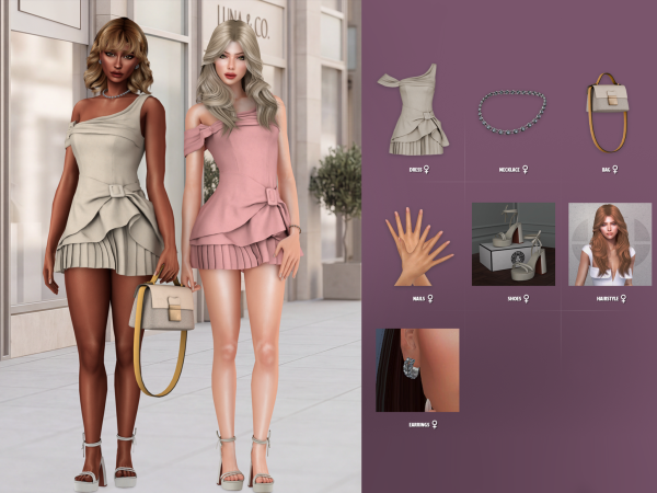 Alpha Amy Lookbook - The Sims 4 Custom Content