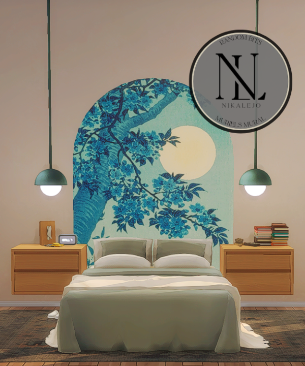 Mix Random Bits Muriels Mural by simsfinds - The Sims 4 Custom Content