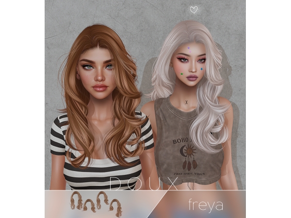 Alpha DOUX Freya - The Sims 4 Custom Content