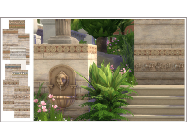 Alpha Minos Foundations and Platforms by philo - The Sims 4 Custom Content