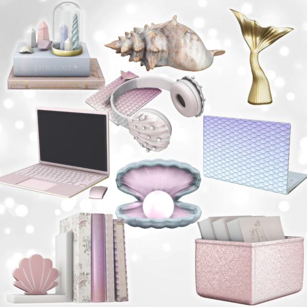 Alpha Modern Mermaid Bedroom Decoration by simsfinds - The Sims 4 Custom Content