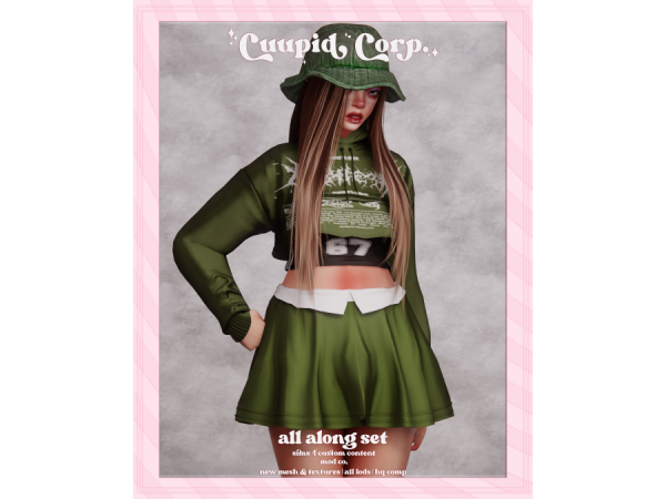 Alpha cuupid corp all along set - The Sims 4 Custom Content