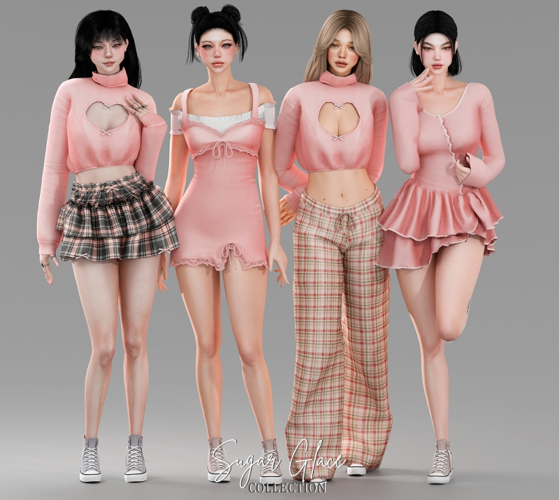 Alpha Sugar Glace Collection by unknown66irl - The Sims 4 Custom Content