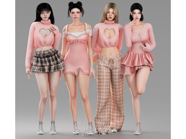 Alpha Sugar Glace Collection - The Sims 4 Custom Content
