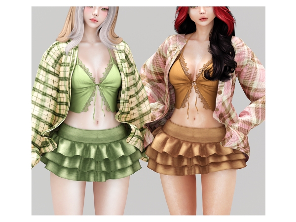 Mix Coquette Mini Set - The Sims 4 Custom Content