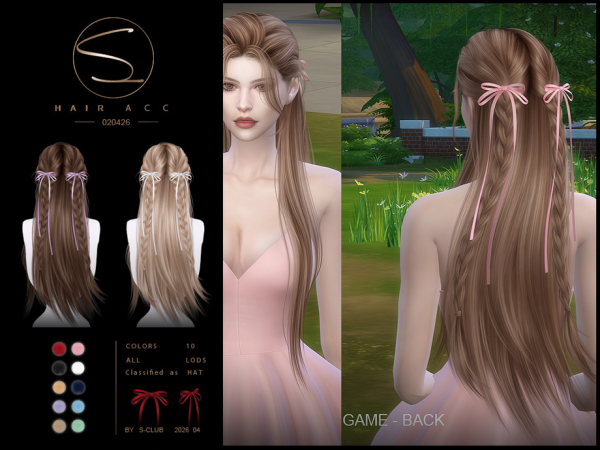 Alpha sclub_ts4_ACC_ 020426 Club by S - The Sims 4 Custom Content