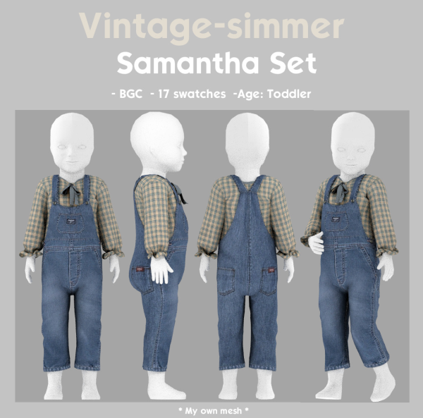 Alpha Samantha Toddler simmer by simsfinds - The Sims 4 Custom Content