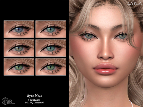 tsr - Realistic Eyes N142