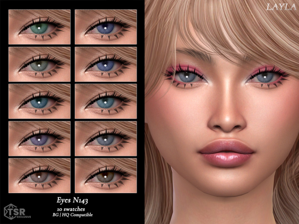 tsr - Realistic Eyes N143