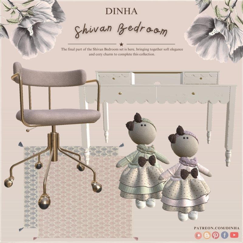 Alpha Shivan Bedroom Part 3 by dinhagamer - The Sims 4 Custom Content