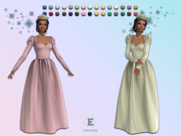 Mix ErinAOK Womens Gown 041226 - The Sims 4 Custom Content