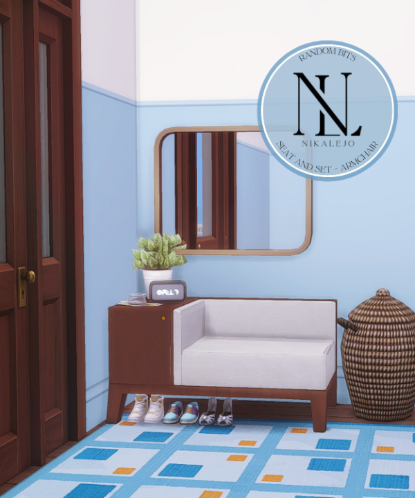 Maxis Match Random Bits Seat and Set by simsfinds - The Sims 4 Custom Content