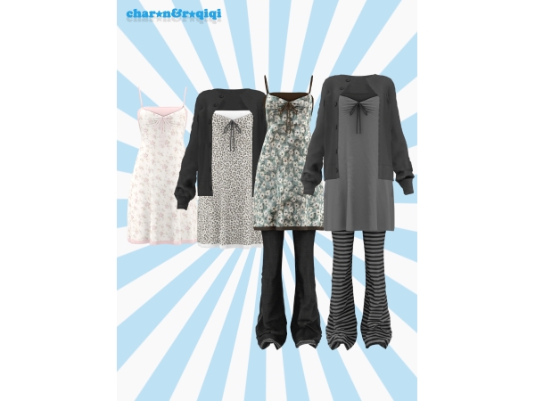 Mix [charonroqiqi]N19 - The Sims 4 Custom Content