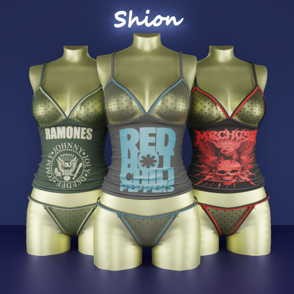 Alpha Shion Xyra Dark Siren Set by shion_sims - The Sims 4 Custom Content