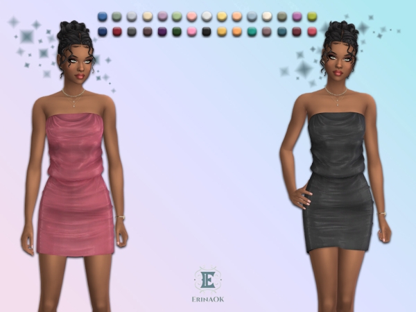 Mix ErinAOK Womens Dress 041626 - The Sims 4 Custom Content