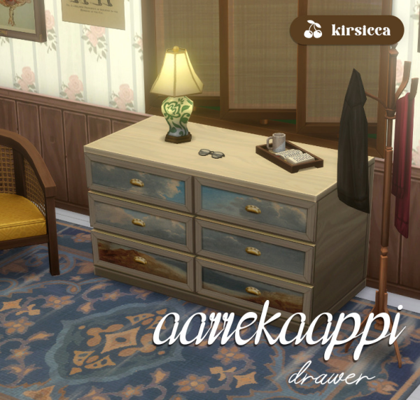 Maxis Match AARREKAAPPI DRAWER by simsfinds - The Sims 4 Custom Content