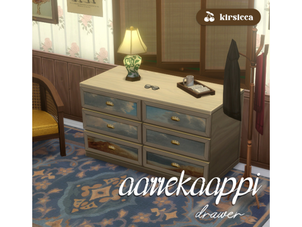 Maxis Match AARREKAAPPI DRAWER by kirsicca - The Sims 4 Custom Content