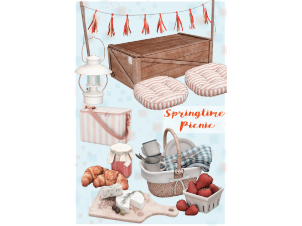 Springtime Picnic by Pinkboxdesign