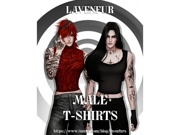 Maxis Match 𝙻𝙰𝚅𝙴𝙽𝙵𝚄𝚁 𝙼𝙰𝙻𝙴 𝚃 𝚂𝙷𝙸𝚁𝚃𝚂 - The Sims 4 Custom Content