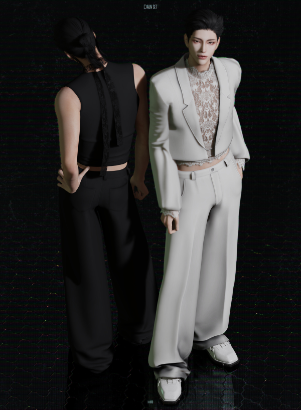 Alpha Daun Set by simsfinds - The Sims 4 Custom Content